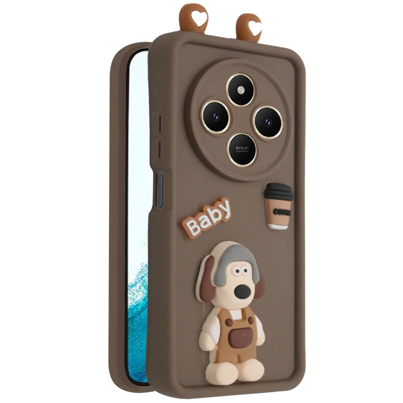 کاور مدل KittyDog مناسب برای گوشی موبایل شیائومی Redmi 14C / Poco C75