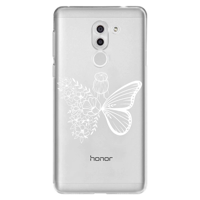 کاور مگافون طرح دختر پروانه ای مدل C53-W مناسب برای گوشی موبایل آنر 6x