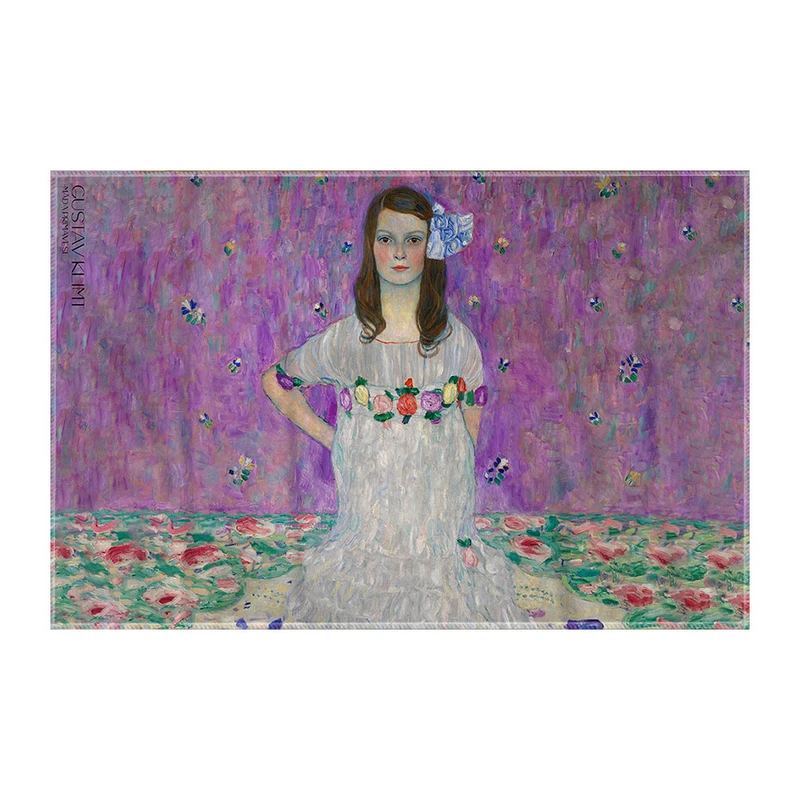 کاغذ کادو ترمه طراحان ایده مدل خانم پریماوسی از کلیمت کد art0095