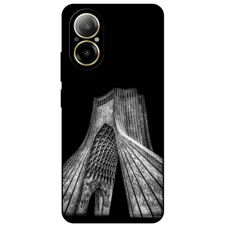 کاور مگافون طرح برج آزادی مدل 8263 مناسب برای گوشی موبایل ریلمی C67 4G