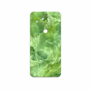 MAHOOT Green-Crystal-Marble Cover Sticker for Nokia 5.4