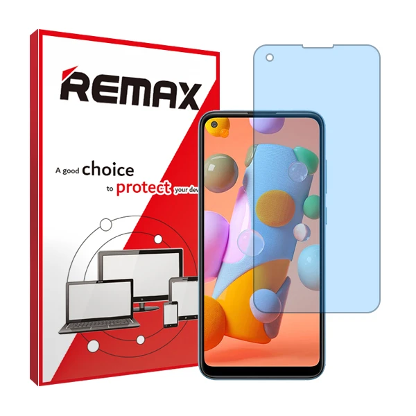 محافظ صفحه نمایش آنتی بلو ریمکس مدل HyBLU مناسب برای گوشی موبایل سامسونگ Galaxy A11 