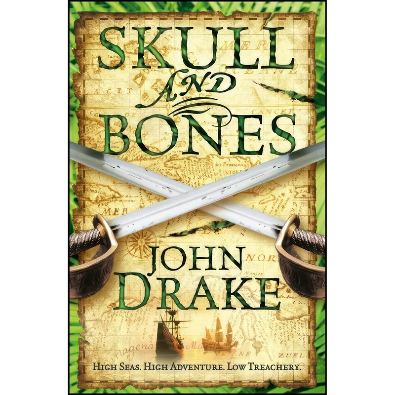 کتاب Skull and Bones  اثر John Drake انتشارات HarperCollins