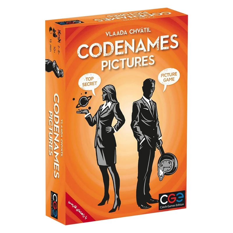 بازی فکری سی جی ای مدل Codenames Pictures نسخه فارسی