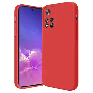 Silicone model cover suitable for poco m4 pro 5G mobile phone
