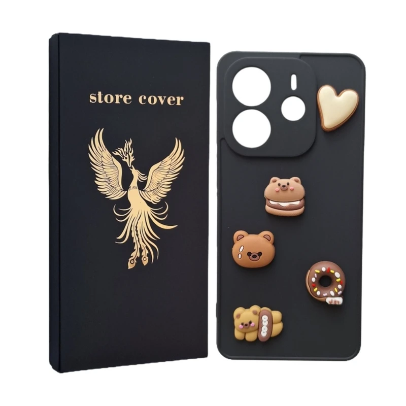 کاور استور کاور طرح کوکو برجسته مدل note14 مناسب برای گوشی موبایل شیائومی Redmi Note 14 4G