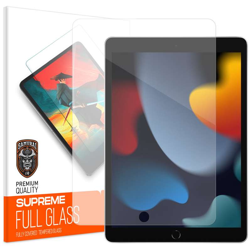 محافظ صفحه نمایش شفاف سامورایی مدل GlastR مناسب برای تبلت اپل iPad 10.2 inch 2021 محافظ صفحه نمایش شفاف سامورایی مدل GlastR مناسب برای تبلت اپل iPad 10.2 inch 2021