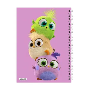 دفترچه یادداشت 50 برگ آلبالو مدل جوجه فانتزی کد 1110