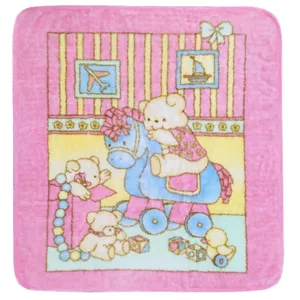 پتوی نوزاد لطیف کد Su10 سایز 80x100 سانتی متر