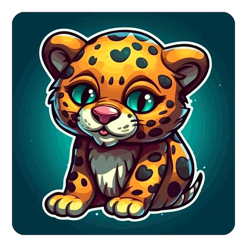 مگنت کاکتی طرح حیوانات کارتونی مدل mp27665