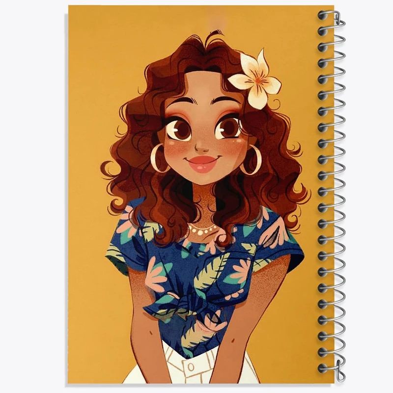 دفتر نقاشی 50 برگ خندالو مدل دخترانه کد 25625