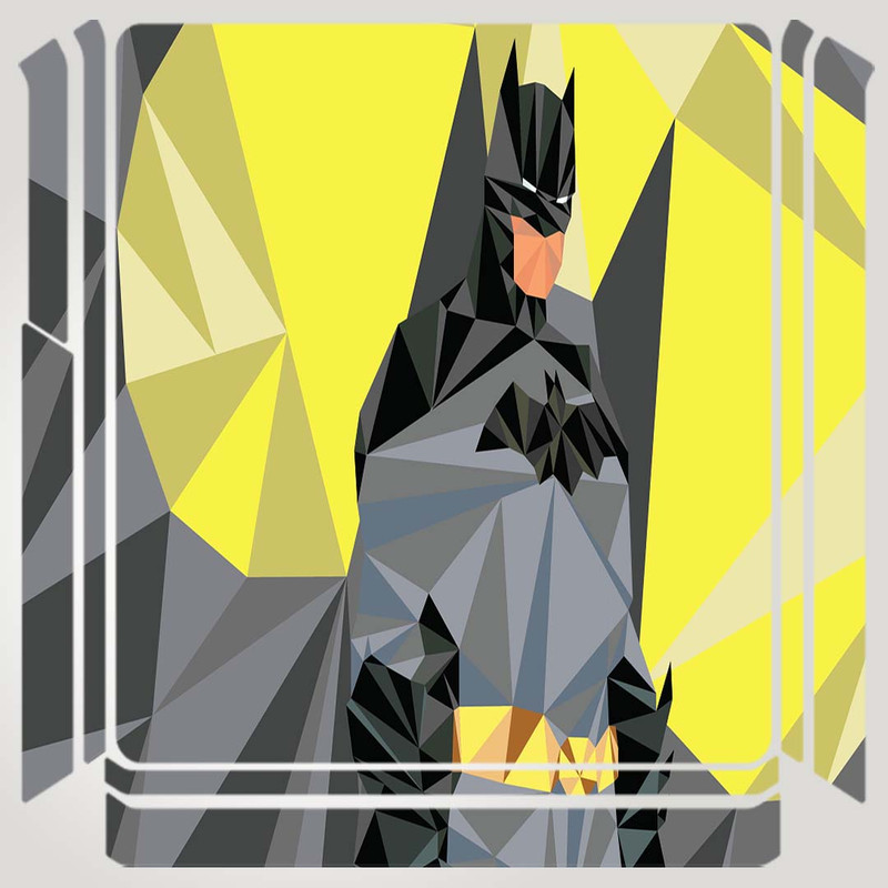 برچسب پلی استیشن ۴ مدل  batman low poly art  کد PSS-313  
