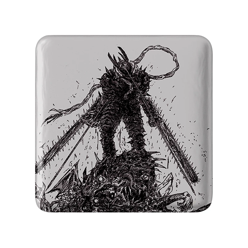 مگنت خندالو طرح دنجی انیمه مرد اره ای کد 17956