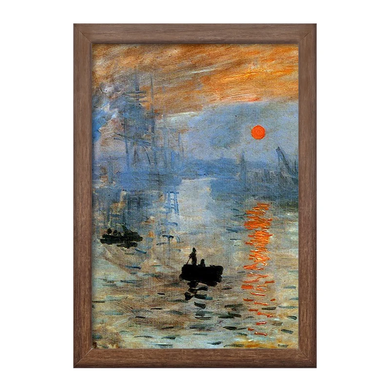 تابلو خندالو طرح دریافتی از طلوع آفتاب اثر کلود مون  کد 23352