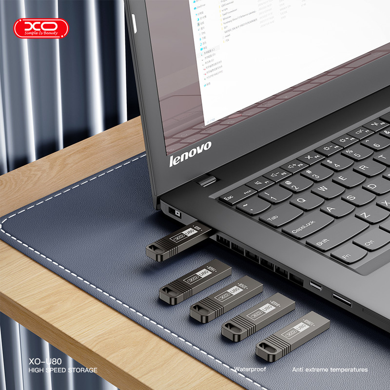 فلش مموری ایکس او مدل U80 ظرفیت 16 گیگابایت با رابط USB-A