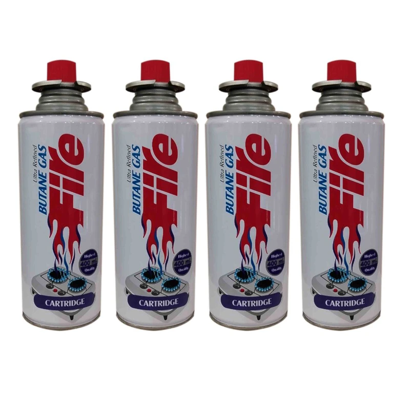 کپسول گاز فایر مدل سرپیکی بسته 4 عددی