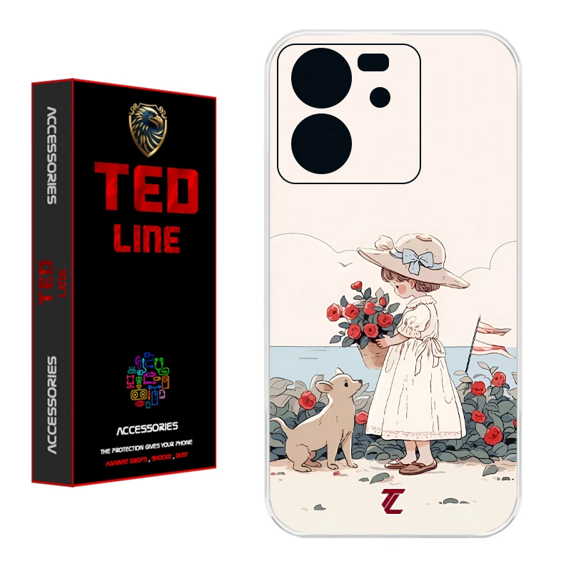 کاور تدلاین طرح دختر کد 1208 مناسب برای گوشی موبایل شیائومی Mi 13T / 13T Pro