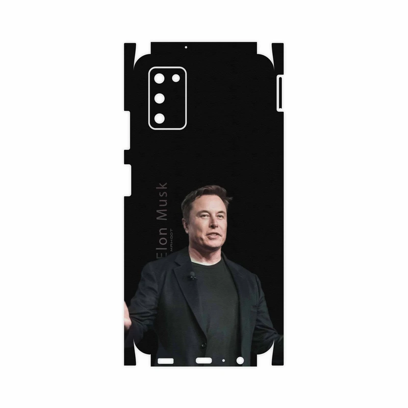 برچسب پوششی ماهوت مدل Elon-Musk-FullSkin مناسب برای گوشی موبایل سامسونگ Galaxy A03S