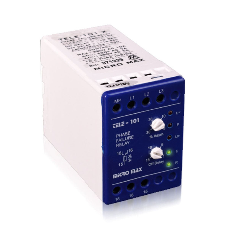 رله کنترل فاز تله میکرومکس مدل TELE-101