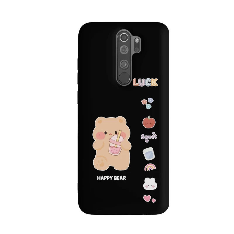 کاور قاب گارد طرح خرس اسموتی کد a2565 مناسب برای گوشی موبایل شیائومی Redmi Note 8 Pro