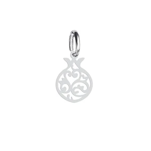 آویز گردنبند نقره هایکا طرح انار مدل n.ha-886