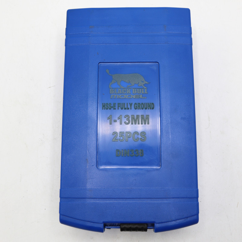 مته آهن مدل بلک بول کد YP-HSS-E-1-13MM مجموعه 25 عددی مته آهن مدل بلک بول کد YP-HSS-E-1-13MM مجموعه 25 عددی