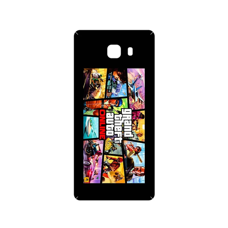 برچسب پوششی ماهوت مدل GTA Online Game Series مناسب برای گوشی موبایل سامسونگ Galaxy C9 Pro