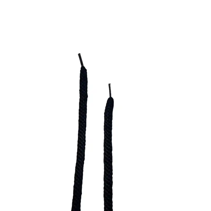 بند کفش مدل 1 025 رنگ مشکی بسته 2 عددی