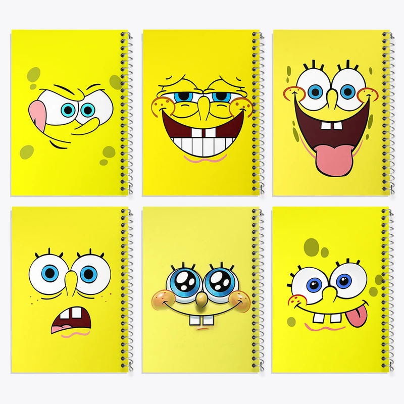 دفتر نقاشی 50 برگ خندالو طرح باب اسفنجی و پاتریک کد 231 مجموعه 6 عددی