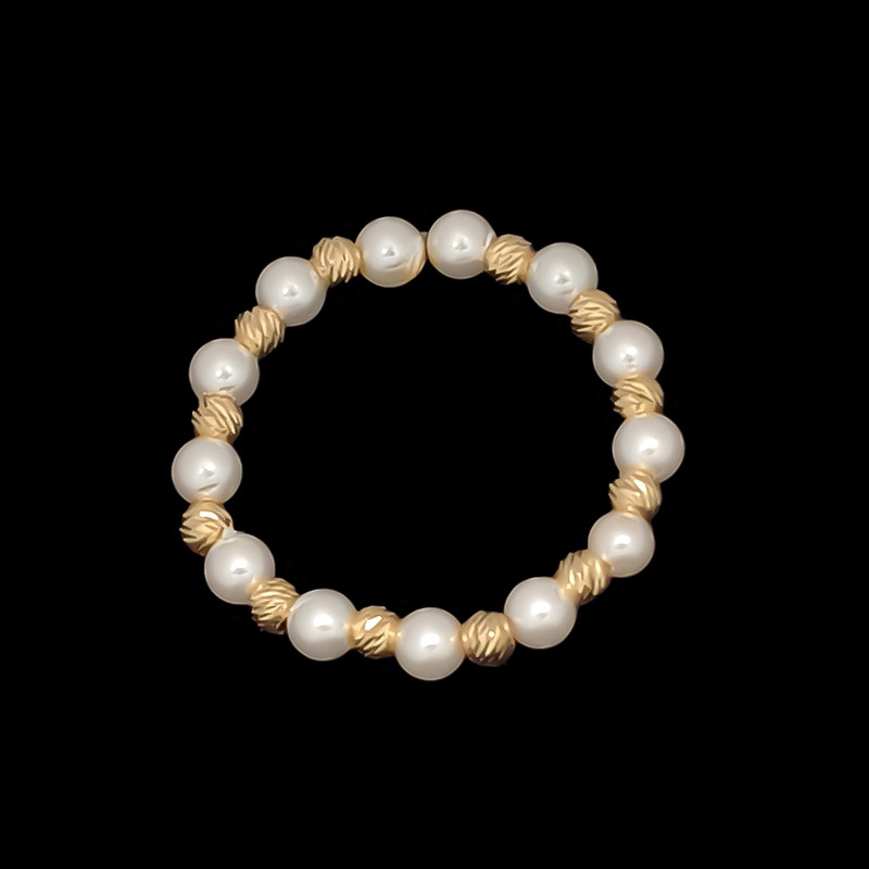 آویز گردنبند طلا 18 عیار زنانه ناریا طرح حلقه