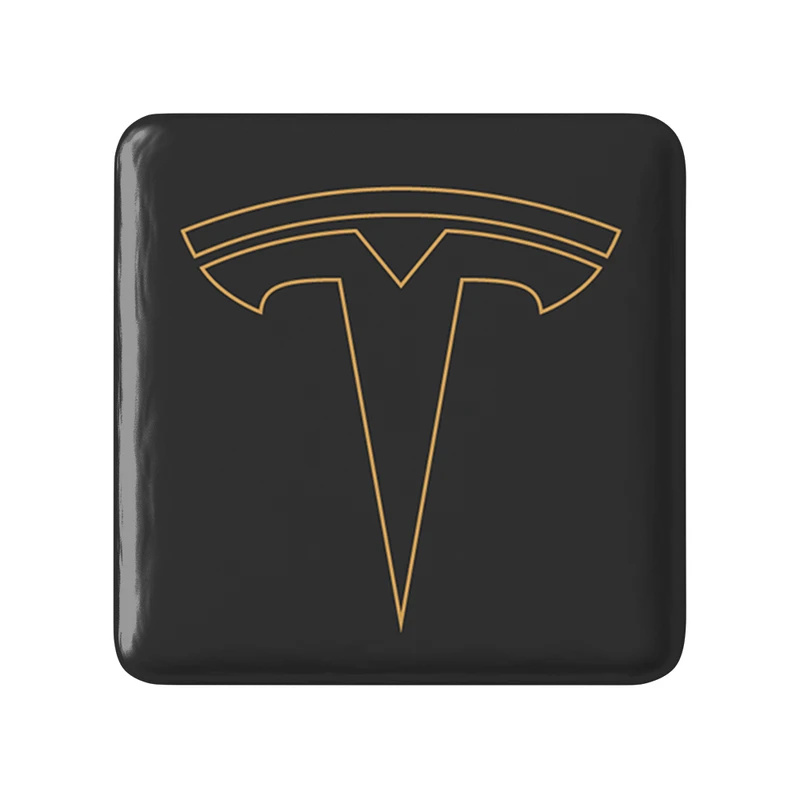 مگنت خندالو طرح تسلا tesla مدل مربعی کد 30701