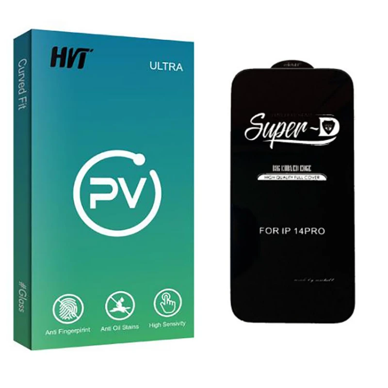  محافظ صفحه نمایش شیشه ای ریکام مدل PV Super-D مناسب برای گوشی موبایل اپل iPhone 14pro
