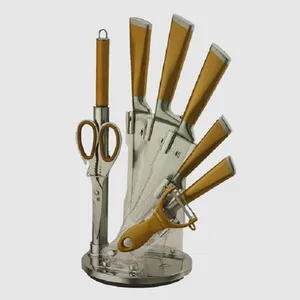 سرویس چاقو آشپزخانه 9 پارچه نیوهوم مدل 225633