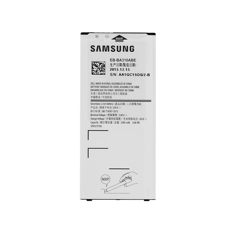 باتری موبایل مدلEB-BA310ABE65ظرفیت 2300 میلی آمپر ساعت مناسب برای گوشی موبایل سامسونگ Galaxy A3 2016