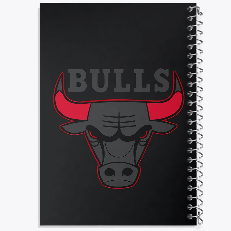دفتر مشق 50 برگ خندالو طرح شیکاگو بولز (Chicago Bulls) کد F6939