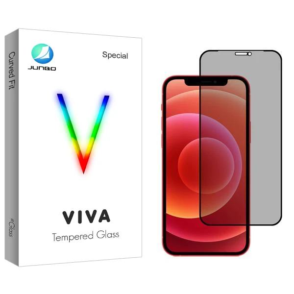 محافظ صفحه نمایش حریم شخصی جانبو مدل Viva مناسب برای گوشی موبایل اپل iPhone 12 Pro Max