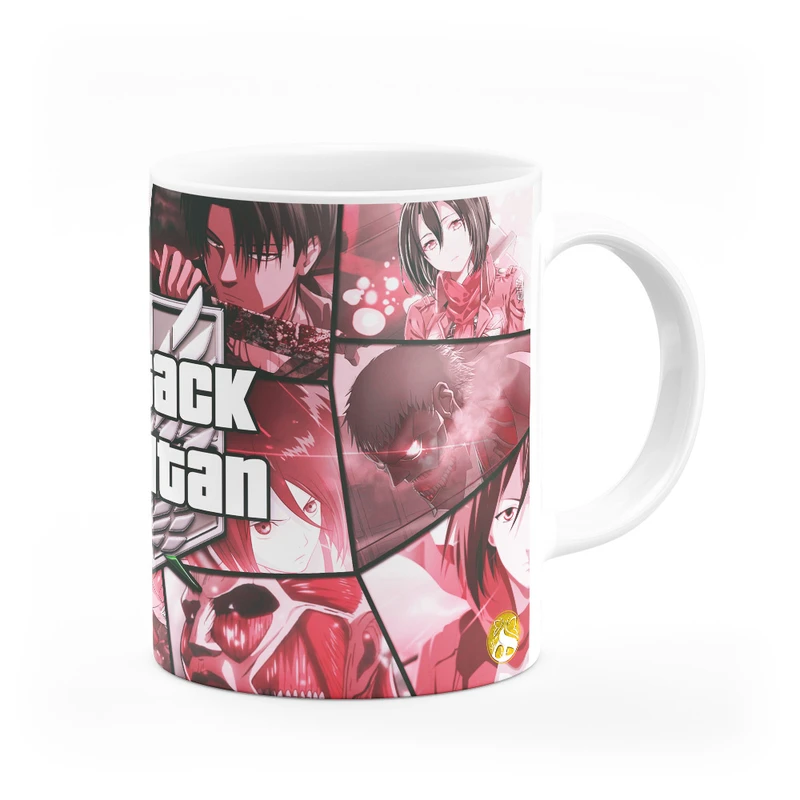 ماگ هومرو طرح انیمه حمله به تایتان Attack on Titan مدل MG1117