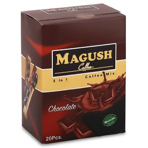 نقد و بررسی کافی میکس شکلاتی ماگوش بسته 20 عددی توسط خریداران