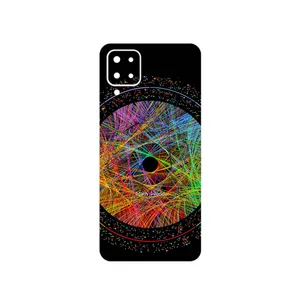 MAHOOT Mathematical Geometric Shape 2 Cover Sticker for Samsung Galaxy M12