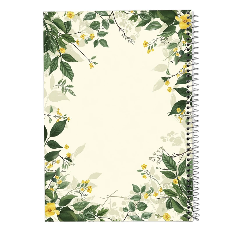 دفتر لیست خرید 50 برگ مدوپد مدل گل کد DF13999