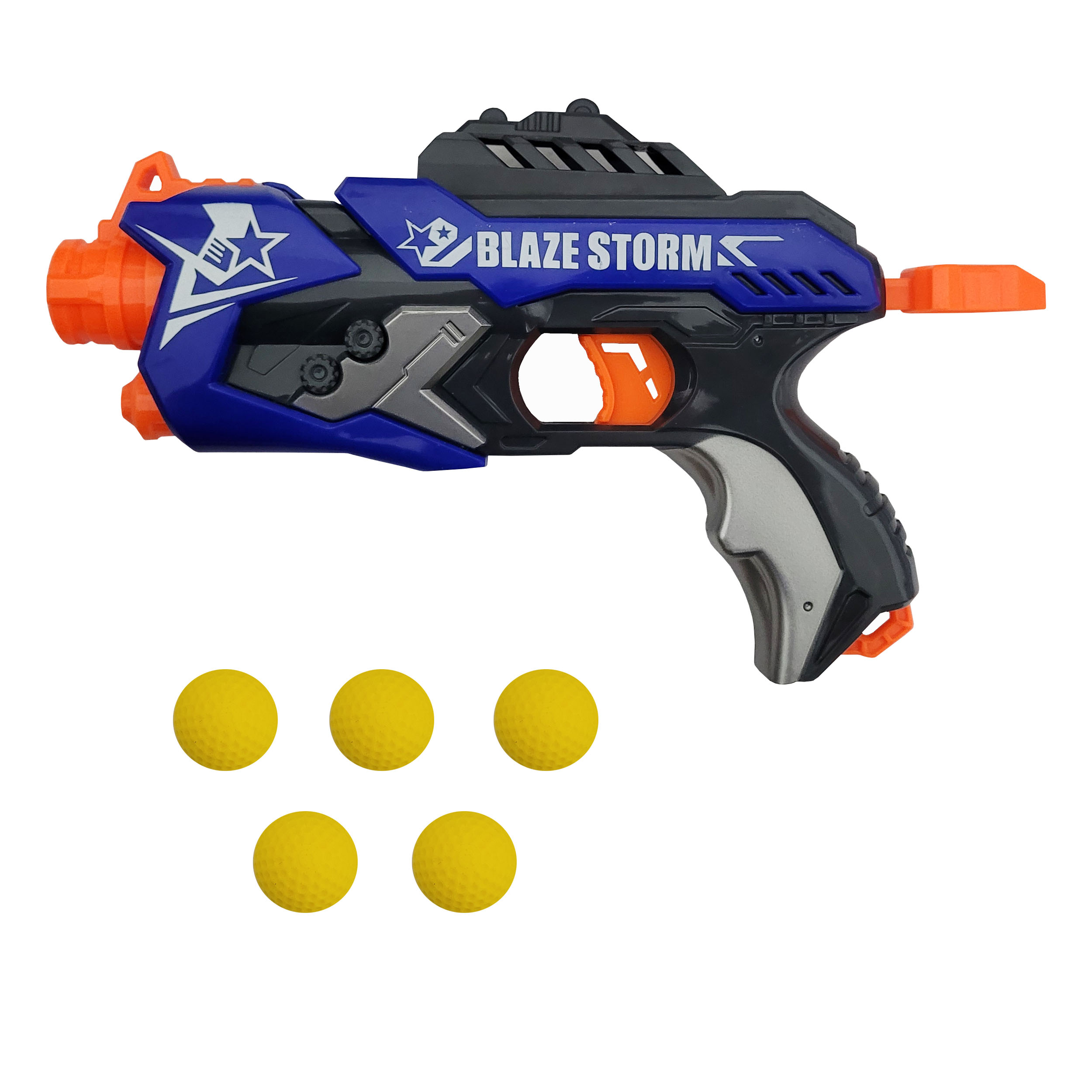 تفنگ بازی مدل BLAZE STORM کد 24254 مجموعه 6 عددی
