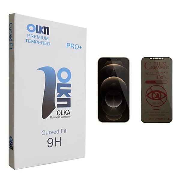محافظ صفحه نمایش حریم شخصی الکا مدل +PRO مناسب برای گوشی موبایل اپل iPhone 12 Pro Max