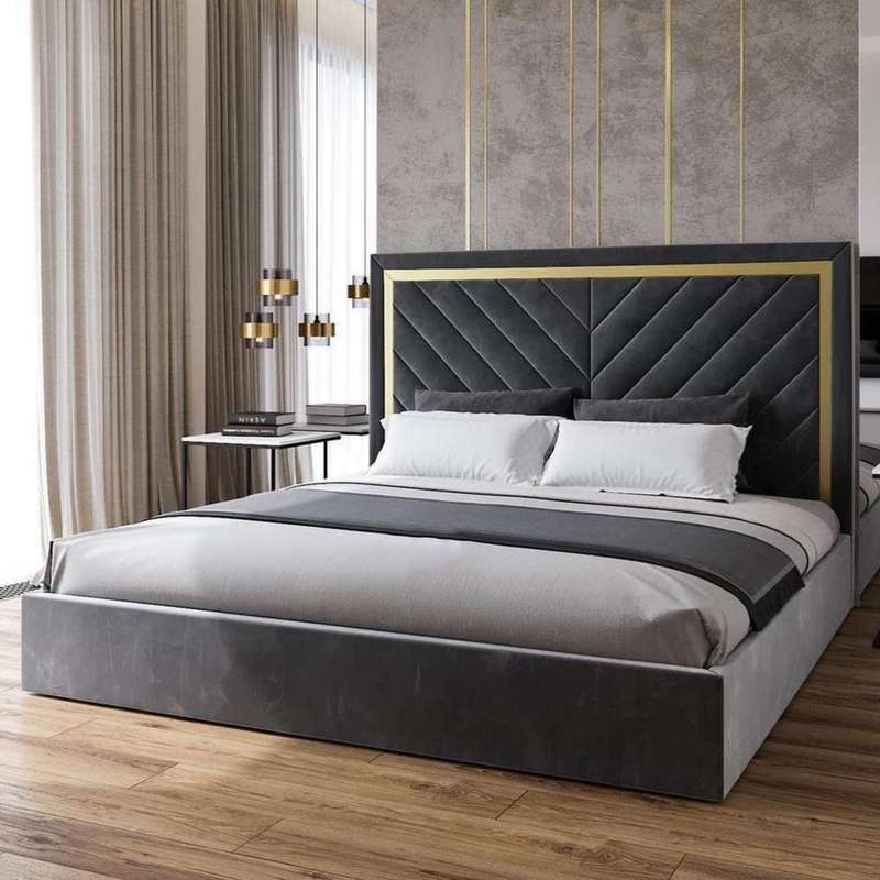 تخت خواب دو نفره مدل پرنسا سایز 140x200 سانتی متر