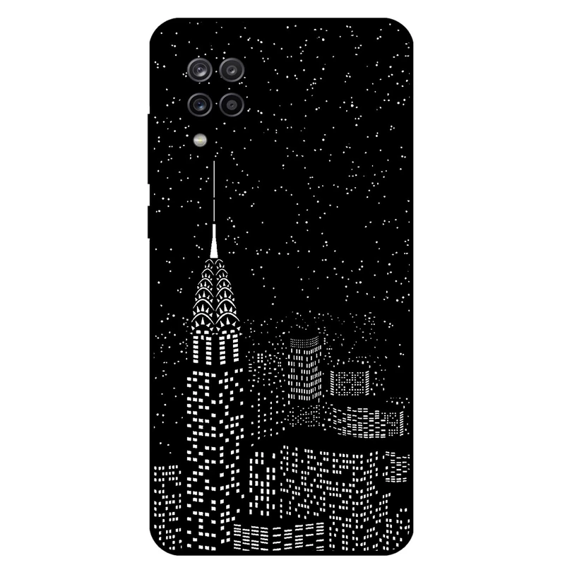 کاور مگافون طرح نیویورک مدل 7768 مناسب برای گوشی موبایل سامسونگ Galaxy M12 / F12     