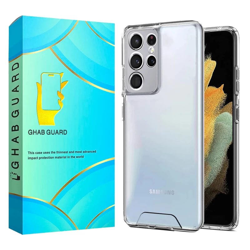  کاور قاب گارد مدل SPACEG مناسب برای گوشی موبایل سامسونگ Galaxy S21 Ultra 5G