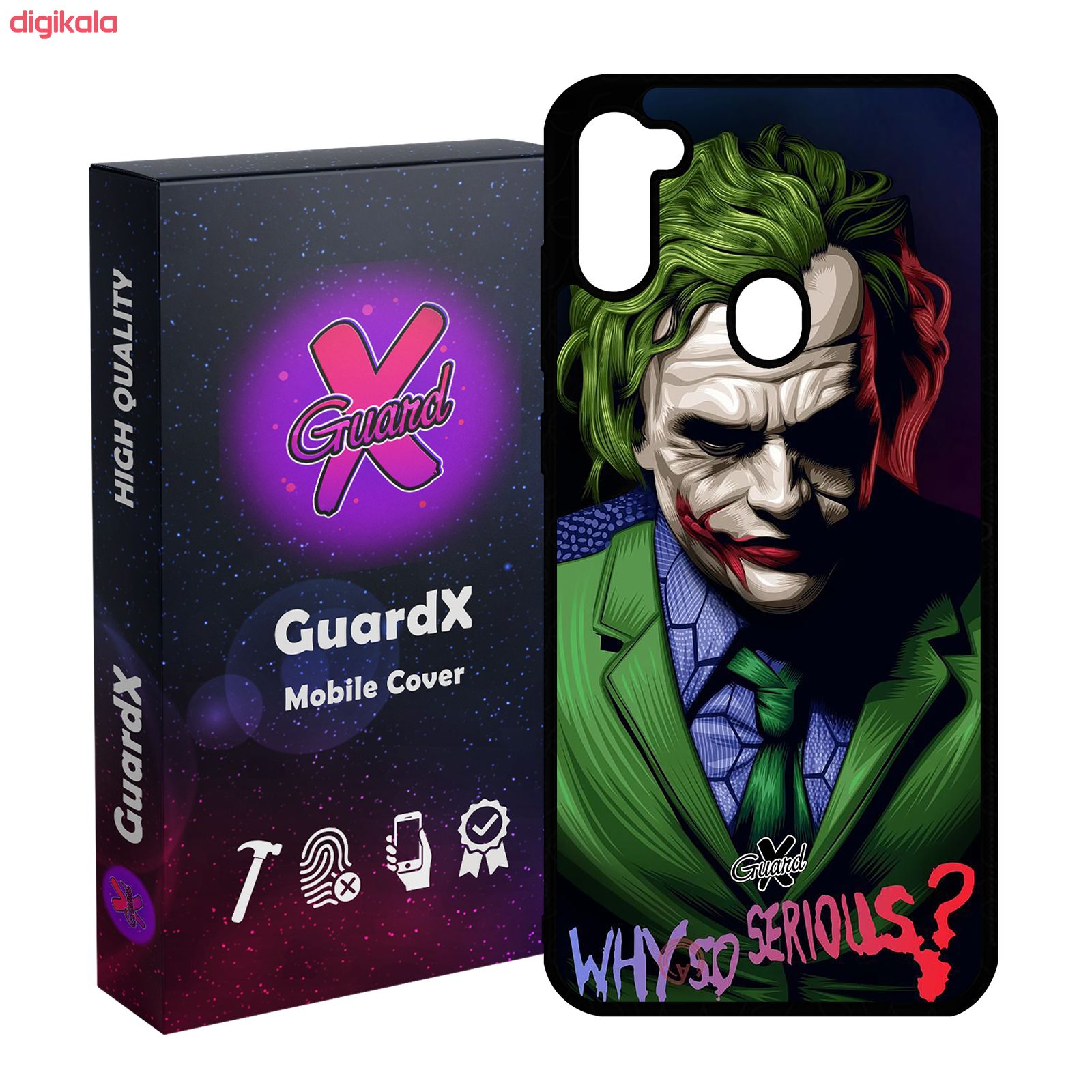 کاور گارد ایکس طرح Joker مدل Glass10187 مناسب برای گوشی موبایل سامسونگ Galaxy A11 / M11 main 1 1
