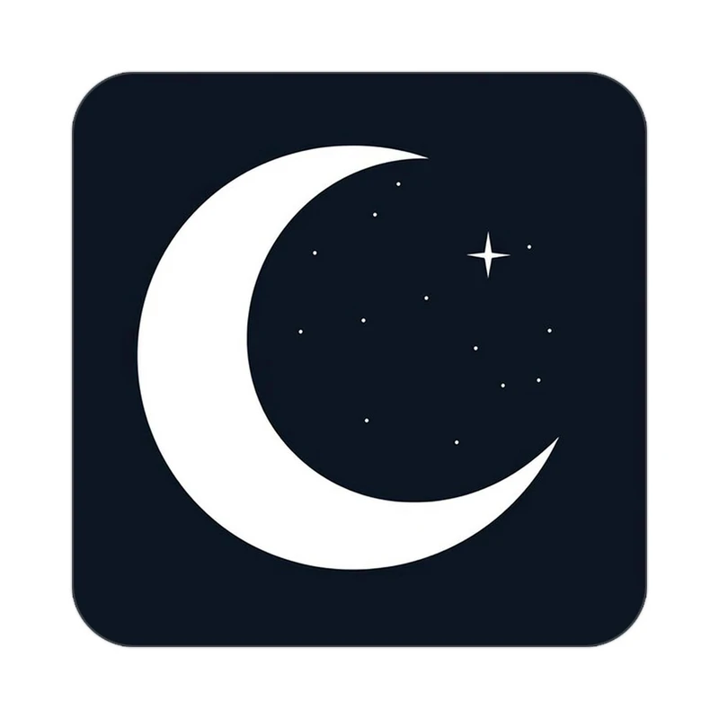 زیر لیوانی کاکتی طرح ماه و ستاره مدل mp52856