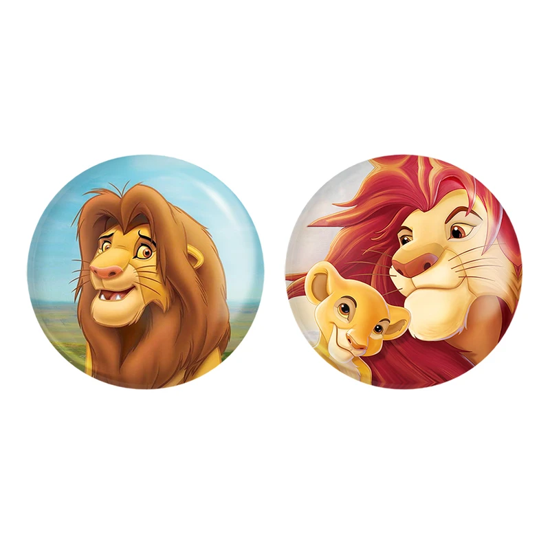 مگنت خندالو طرح شیرشاه Lion King کد 1069410696 مجموعه 2 عددی