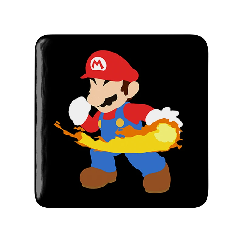 پیکسل خندالو طرح سوپر ماریو مدل مربعی کد 30439