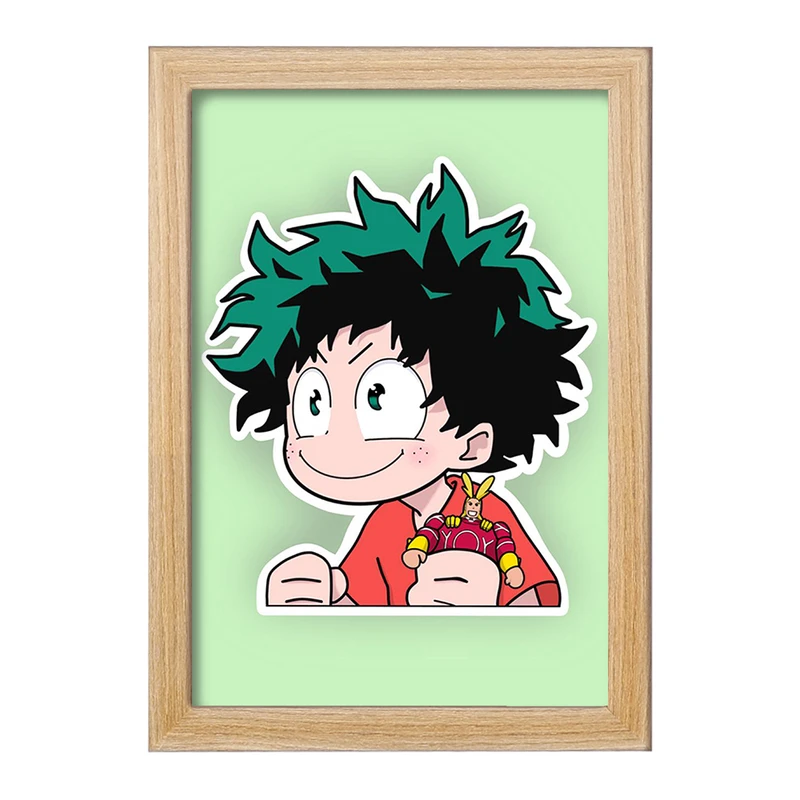 تابلو خندالو مدل ایزوکو میدوریا انیمه آکادمی قهرمان من My Hero Academia  کد 10073